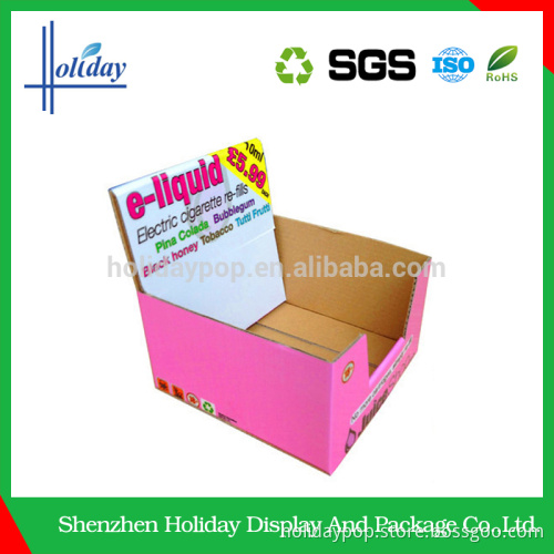Recyclable counter merchandise display